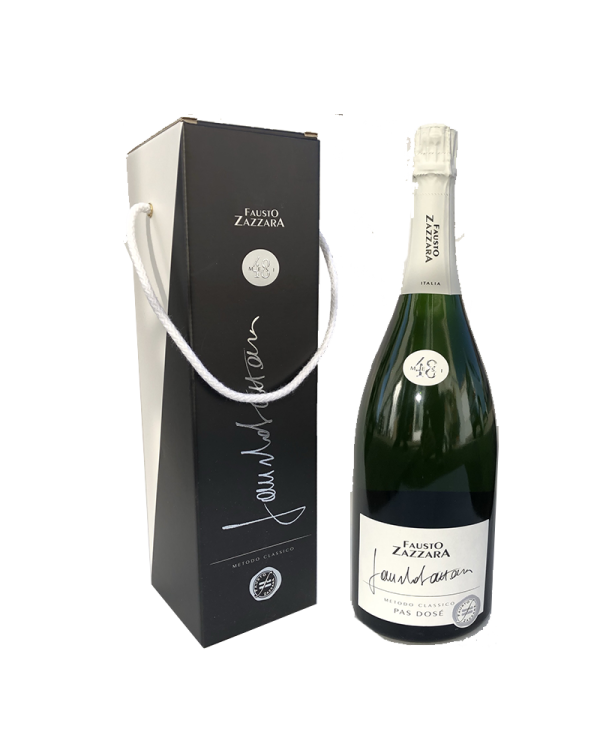 Witte Wijnen  Spumante metodo classico Pas Dosè 48 Mesi Magnum - Fausto Zazzara 45,00 â‚¬ Witte Wijnen  Spumante metodo classico Pas Dosè 48 Mesi Magnum - Fausto Zazzara 45,00 â‚¬