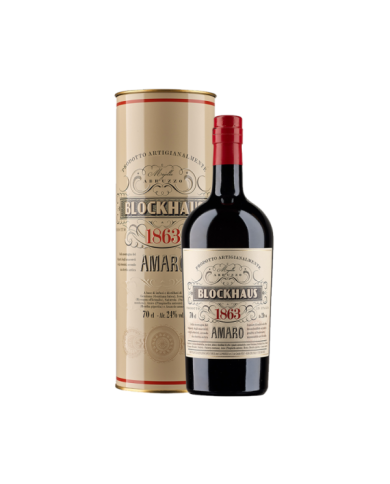 Distillati  Blockhaus 1863 Amaro con Astuccio Tin Box cl 70 - Spinelli 22,34 € Distillati  Blockhaus 1863 Amaro con Astuccio Tin Box cl 70 - Spinelli 22,34 €