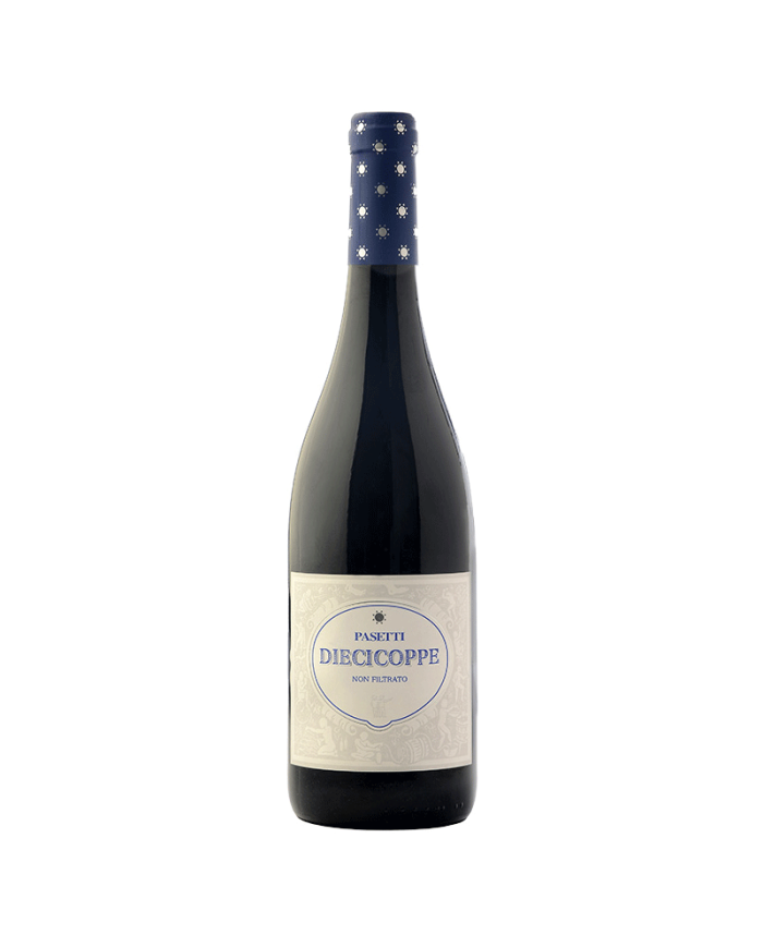 Rode wijnen  DIECICOPPE Rosso Colline Pescaresi IGP 2019 - Pasetti 9,35 €