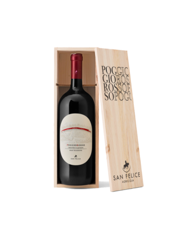 Rode wijnen  Poggio Rosso Chianti Classico Gran Selezione DOCG 2020 Magnum - San Felice 91,00 €