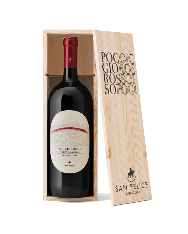 Vini Rossi  Poggio Rosso Chianti Classico Gran Selezione DOCG 2020 Magnum - San Felice 91,00 €