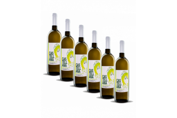 Vini Bianchi  6 Bottiglie Castellana Bianco Terre di Chieti IGP 2021 - Cantina Miglianico 19,67&nbsp;€
