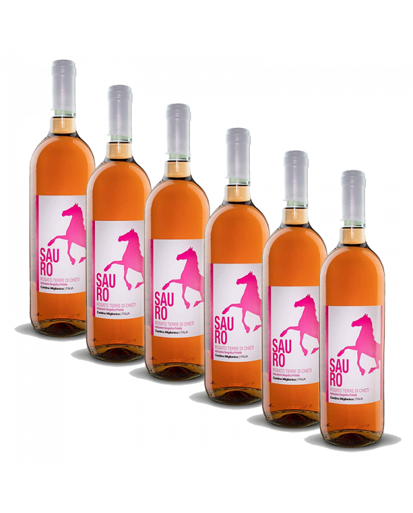 Vini Rosè  6 Bottiglie Sauro Rosato Terre di Chieti 2021 - Cantina Miglianico 19,67 â‚¬ Vini Rosè  6 Bottiglie Sauro Rosato Terre di Chieti 2021 - Cantina Miglianico 19,67 â‚¬