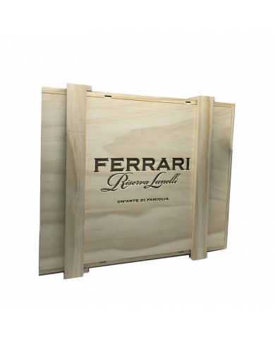 Zubehör  Cassa legno Vuota da 6 BT. Spumante Millesimato Riserva 2010 Lunelli - FERRARI 9,84 â‚¬ Zubehör  Cassa legno Vuota da 6 BT. Spumante Millesimato Riserva 2010 Lunelli - FERRARI 9,84 â‚¬