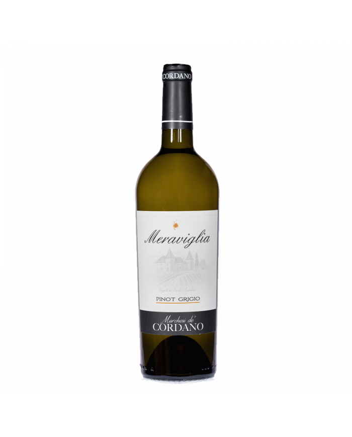 Witte Wijnen  MERAVIGLIA Pinot Grigio Colline Pescaresi IGP 2021 - Marchesi de Cordano 7,50 â‚¬ Witte Wijnen  MERAVIGLIA Pinot Grigio Colline Pescaresi IGP 2021 - Marchesi de Cordano 7,50 â‚¬