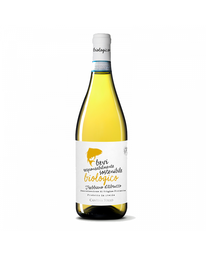 White wines  Trebbiano D'Abruzzo DOP Sostenibile Biologico 2021 - Cantina Tollo 6,00 €