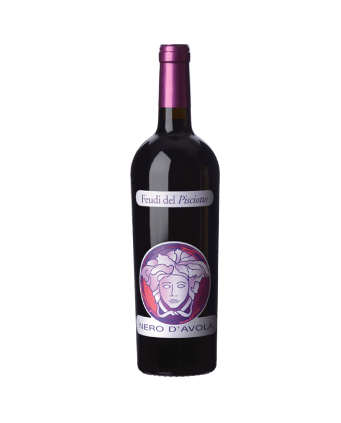 Rode wijnen  VERSACE Nero D’Avola IGT 2019 – Feudi del Pisciotto 24,51 €