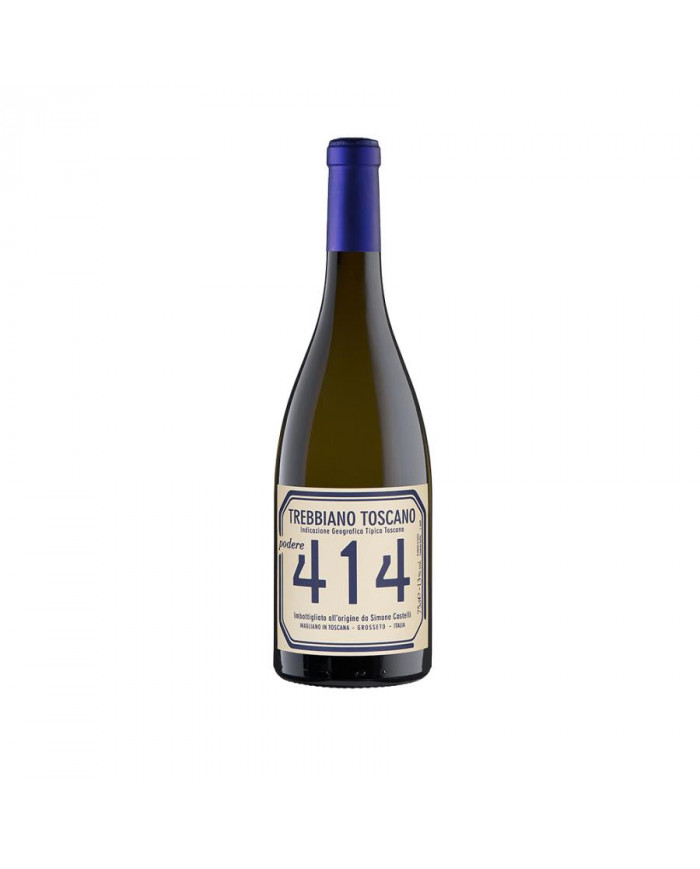 White wines  Trebbiano Toscano 2021 - PODERE 414 DI CASTELLI SIMONE 15,86 â‚¬ White wines  Trebbiano Toscano 2021 - PODERE 414 DI CASTELLI SIMONE 15,86 â‚¬