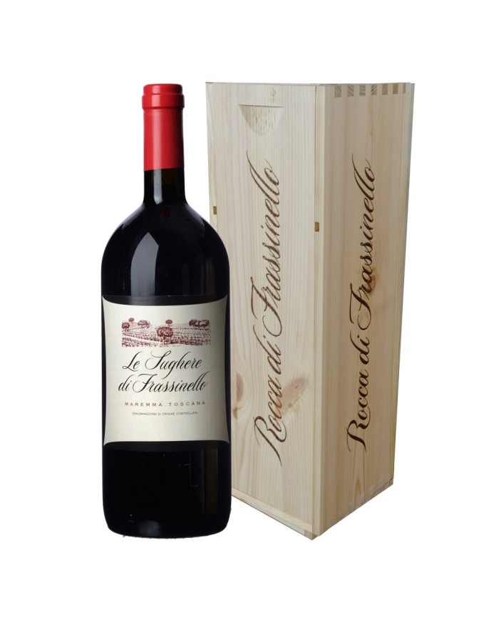 Rode wijnen  Maremma Toscana Rosso DOC Le Sughere di Frassinello 2016 Magnum - Rocca di Frassinello 35,33 €