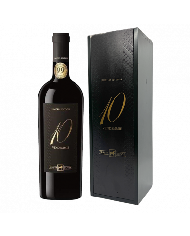 Red Wines  10 VENDEMMIE ROSSO Limited Edition con scatola legno - Tenuta Ulisse 34,86 €