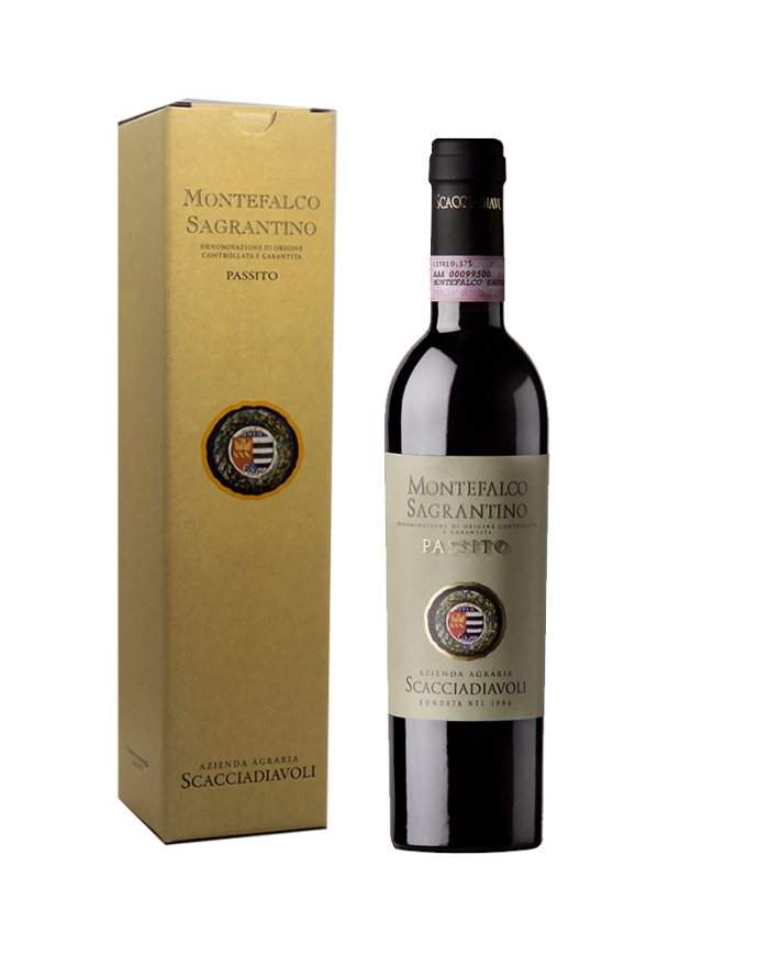Rode wijnen  Montefalco Sagrantino Passito D.O.C.G. 2016 - 375ml - Scacciadiavoli 23,10 €