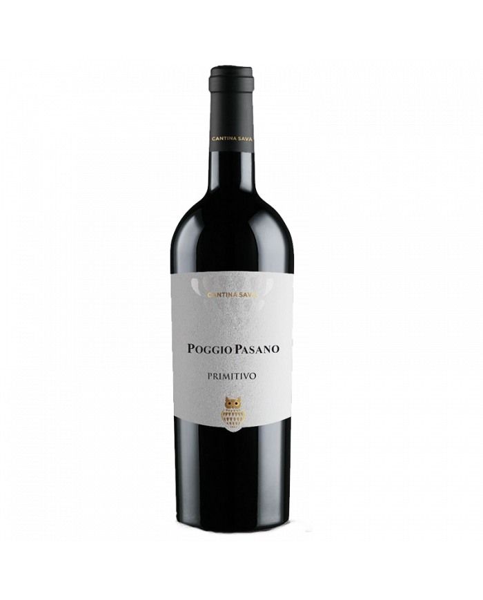Rode wijnen  POGGIO PASANO Primitivo Puglia IGP 2021 - Cantina SAVA - Fantini Farnese 7,98 €