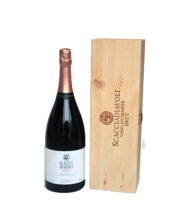 Vini Rosè  Spumante Brut Rosé Magnum - Scacciadiavoli 43,40 € Vini Rosè  Spumante Brut Rosé Magnum - Scacciadiavoli 43,40 €