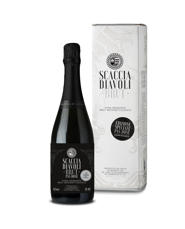 Witte Wijnen  Spumante Brut PAS DOSE’ - Scacciadiavoli 16,20 â‚¬ Witte Wijnen  Spumante Brut PAS DOSE’ - Scacciadiavoli 16,20 â‚¬