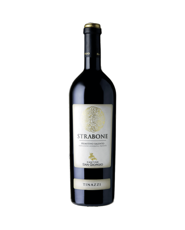 Rode wijnen  STRABONE PRIMITIVO SALENTO IGP 2018 - TINAZZI 9,43 €