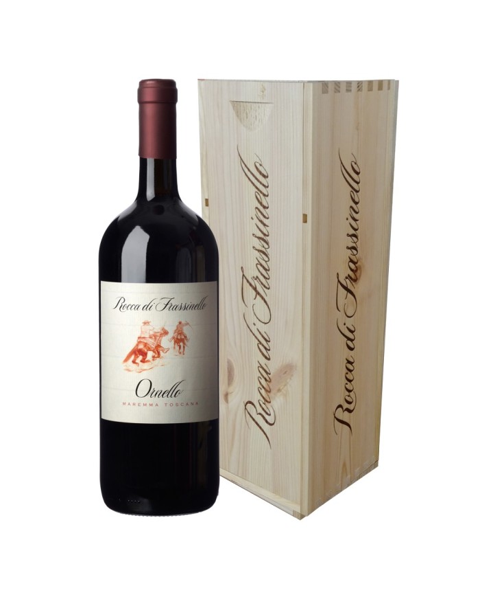 Vini Rossi  Maremma Toscana Rosso DOC Ornello 2018 Magnum - Rocca di Frassinello 39,20 €