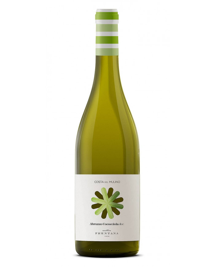 Witte Wijnen  Costa del Mulino Abruzzo Cococciola DOC 2023 - Cantina Frentana 6,16 €