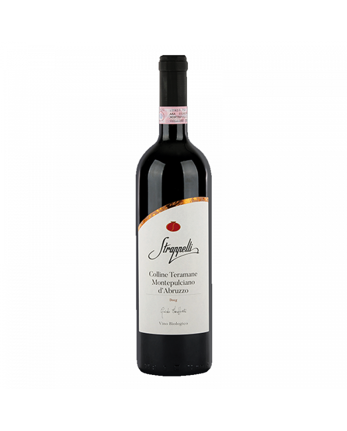 Rode wijnen  Montepulciano d’Abruzzo Colline Teramane DOCG 2018 - Strappelli 19,00 €