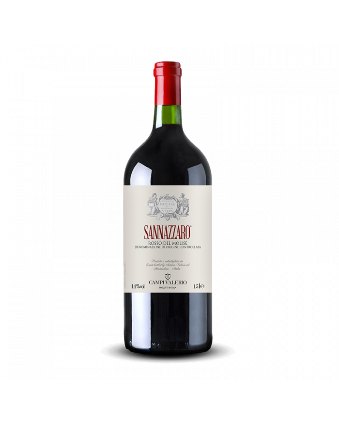 Rode wijnen  Sannazzaro Rosso del Molise Doc 2017 Magnum - Campi Valerio 24,84 €