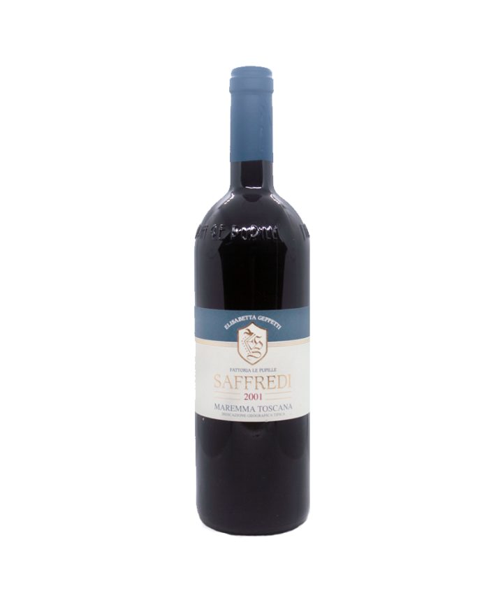 Rode wijnen  Maremma Toscana Rosso IGT Saffredi 2001 - Fattoria Le Pupille 122,13 €