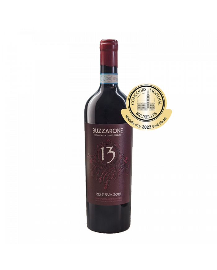 Vini Rossi  Il 13 Montepulciano d’Abruzzo DOC 2019 Riserva - Buzzarone 28,00 â‚¬ Vini Rossi  Il 13 Montepulciano d’Abruzzo DOC 2019 Riserva - Buzzarone 28,00 â‚¬