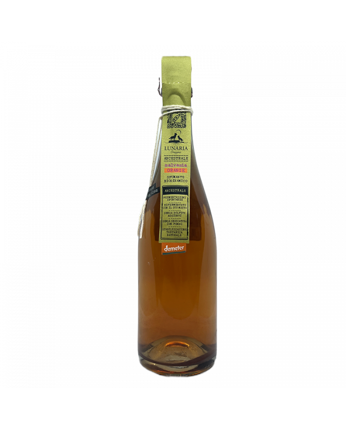 Vini Bianchi  Malvasia Orange Ancestrale Spumante Brut Nature Biodinamico 2024 - Lunaria - Cantina Orsogna 11,00 €