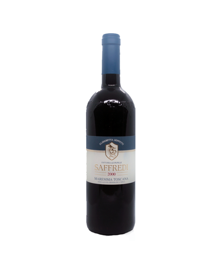 Rode wijnen  Maremma Toscana Rosso IGT Saffredi 2000 - Fattoria Le Pupille 98,36 €