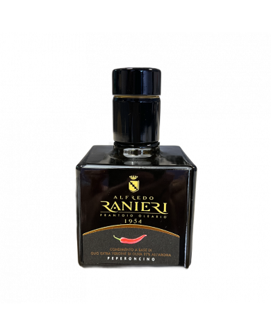 Olio Extravergine di Oliva  Olio Extravergine di Oliva aromatizzato al Peperoncino 0,25 cl - Alfredo Ranieri 10,50 € Olio Extravergine di Oliva  Olio Extravergine di Oliva aromatizzato al Peperoncino 0,25 cl - Alfredo Ranieri 10,50 €