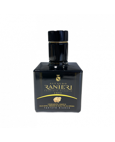 Olio Extravergine di Oliva  Olio Extravergine di Oliva aromatizzato al Tartufo Bianco 0,25 cl - Alfredo Ranieri 12,60 € Olio Extravergine di Oliva  Olio Extravergine di Oliva aromatizzato al Tartufo Bianco 0,25 cl - Alfredo Ranieri 12,60 €