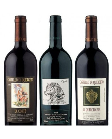 Vini Rossi  Degustazione Crus Colli della Toscana Centrale IGT - Castello del Querceto 226,80 €
