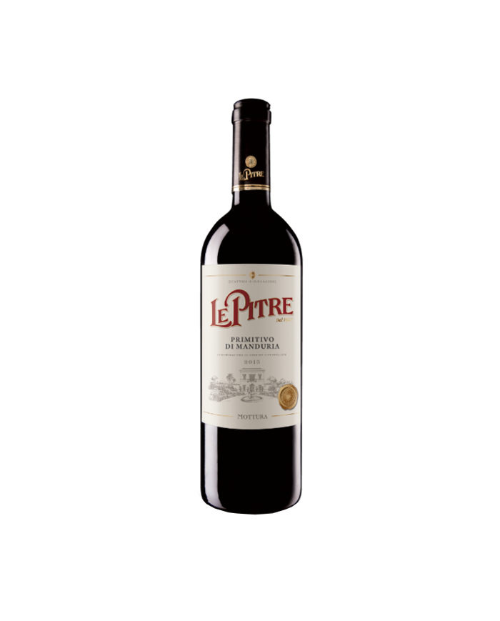 Vini Rossi  Le Pitre Primitivo di Manduria Salento IGT 2020 - Mottura 12,80&nbsp;€