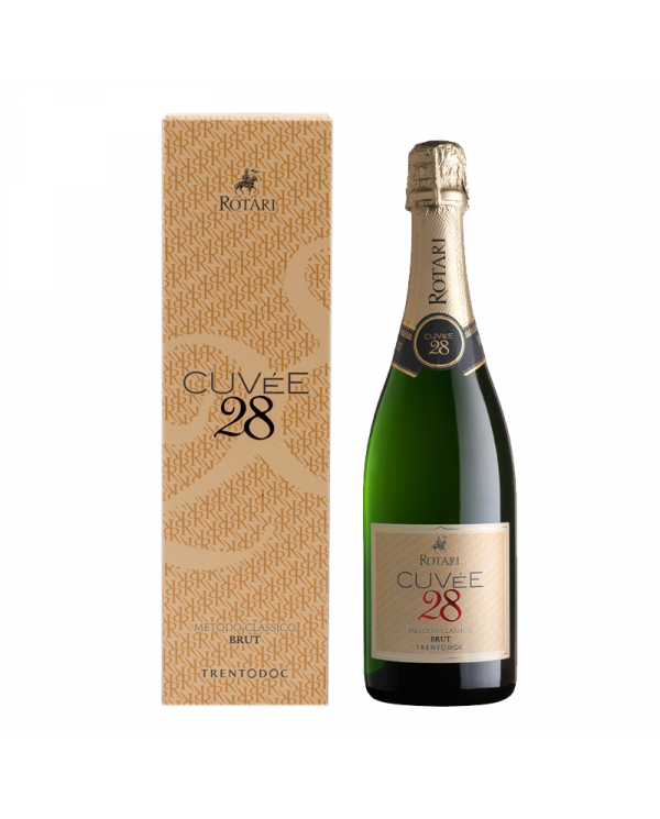 Vini Bianchi  Cuvée 28 Trento DOC in astuccio regalo - Rotari 20,70 â‚¬ Vini Bianchi  Cuvée 28 Trento DOC in astuccio regalo - Rotari 20,70 â‚¬