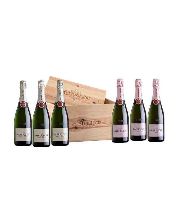 White wines  Confezione regalo legno AlpeRegis Extrabrut AlpeRegis Rosé Trento DOC - Rotari 149,00 â‚¬ White wines  Confezione regalo legno AlpeRegis Extrabrut AlpeRegis Rosé Trento DOC - Rotari 149,00 â‚¬