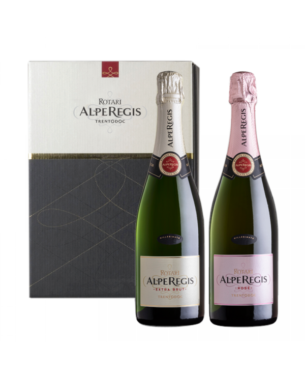 White wines  Cofanetto regalo AlpeRegis Extrabrut e AlpeRegis Rosé Trento DOC - Rotari 49,90 â‚¬ White wines  Cofanetto regalo AlpeRegis Extrabrut e AlpeRegis Rosé Trento DOC - Rotari 49,90 â‚¬