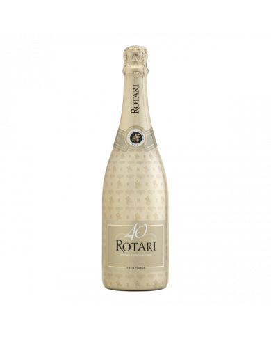 White wines  40 ANNI Second Limited Edition Brut Riserva 2013 in astuccio regalo - Rotari 35,00 € White wines  40 ANNI Second Limited Edition Brut Riserva 2013 in astuccio regalo - Rotari 35,00 €