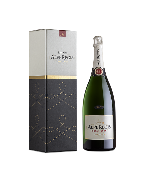 White wines  AlpeRegis Extrabrut Trento DOC 2015 Magnum - Rotari 46,00 â‚¬ White wines  AlpeRegis Extrabrut Trento DOC 2015 Magnum - Rotari 46,00 â‚¬