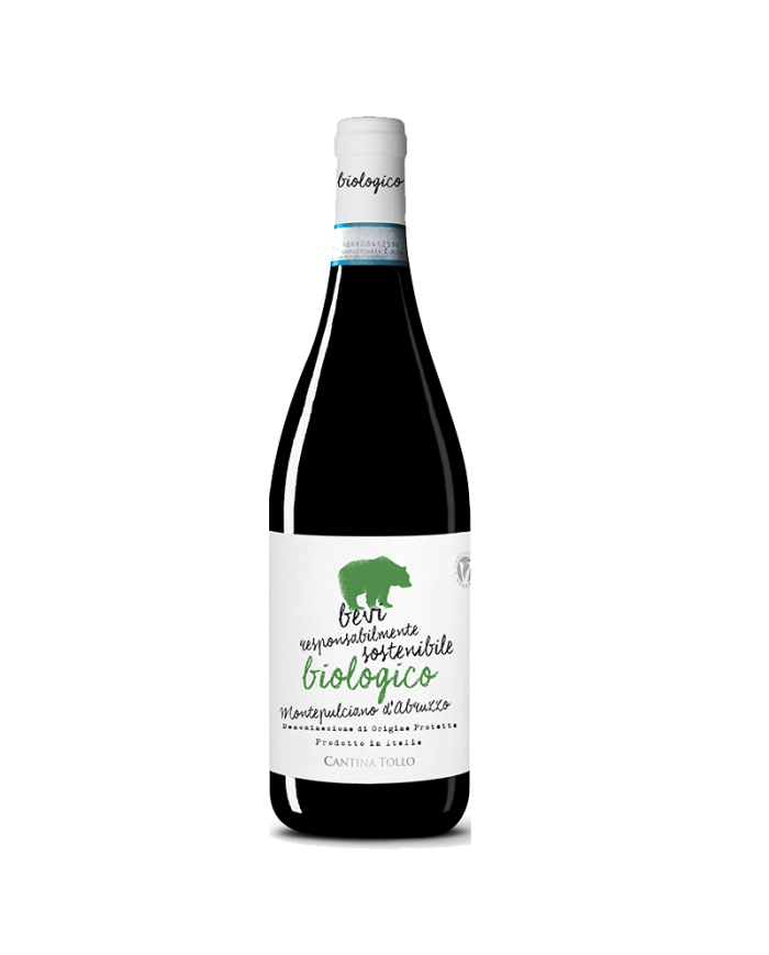 Red Wines  Montepulciano d'Abruzzo DOP Biologico Sostenibile 2021 - Cantina Tollo 5,35 €