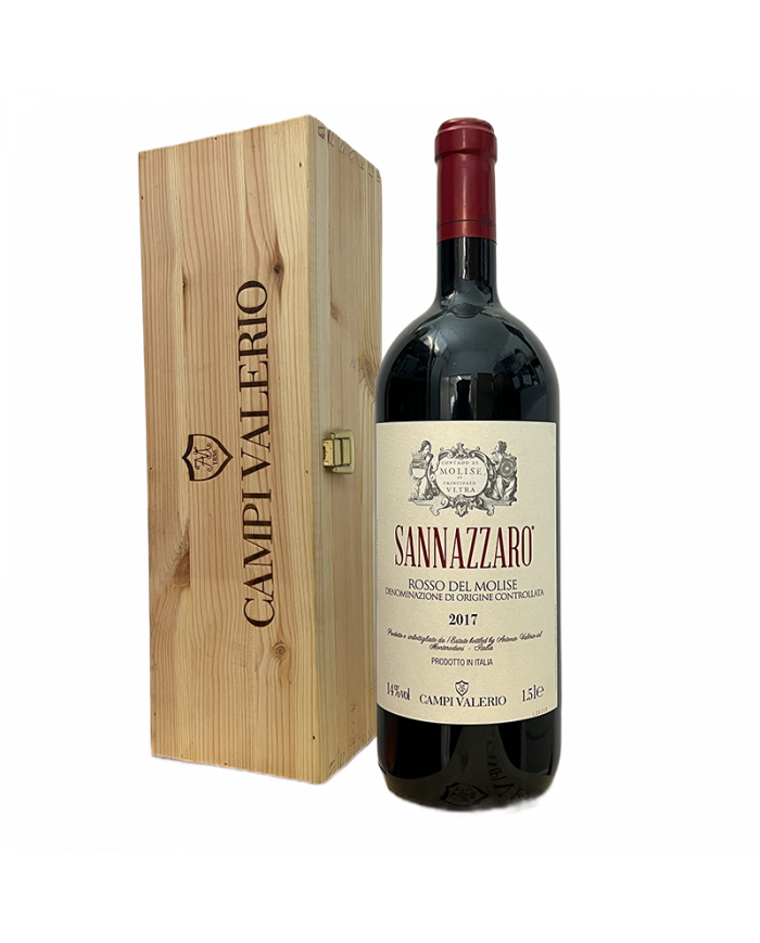 Vini Rossi  Sannazzaro Rosso del Molise Doc 2017 Magnum - Campi Valerio 24,84 €