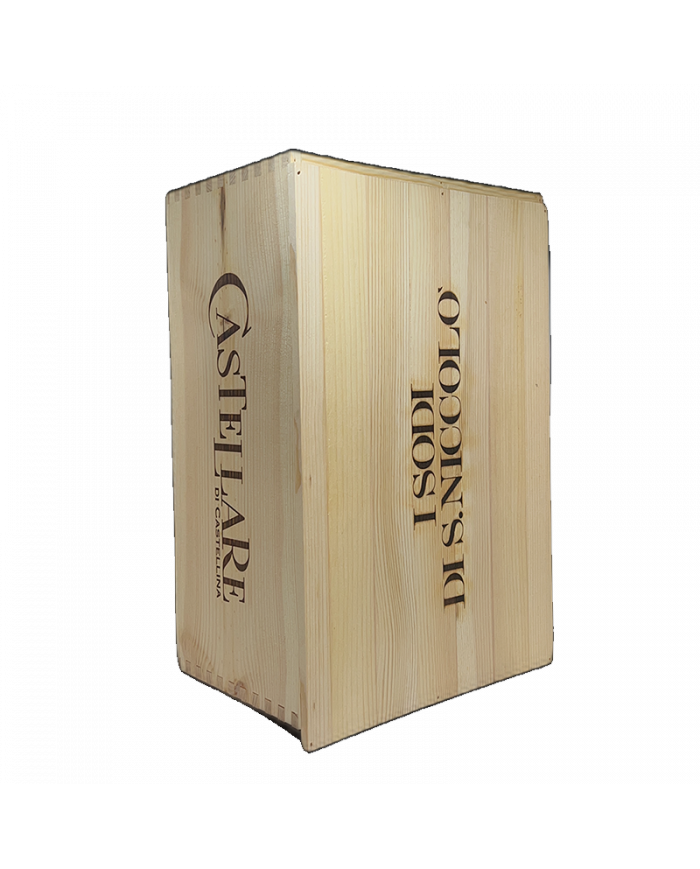Accessori  Cassa legno Vuota I Sodi di San Niccolò da 6 bottiglie - Castellare di Castellina 15,16 €