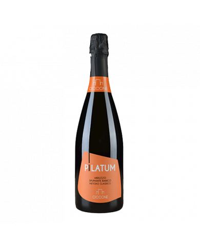 Witte Wijnen  PILATUM Abruzzo Spumante Metodo Classico Montonico Pas Dosè DOP - Ciccone 12,60 â‚¬ Witte Wijnen  PILATUM Abruzzo Spumante Metodo Classico Montonico Pas Dosè DOP - Ciccone 12,60 â‚¬