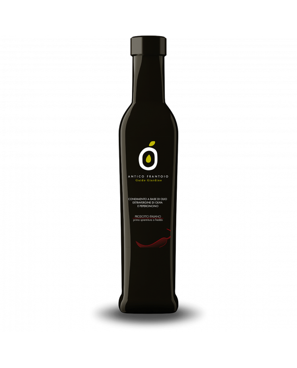 Extra Virgin Olive Oil  Olio ExtraVergine di Oliva e Peperoncino 250ml - Frantoio Guido Giardino 12,50 â‚¬ Extra Virgin Olive Oil  Olio ExtraVergine di Oliva e Peperoncino 250ml - Frantoio Guido Giardino 12,50 â‚¬