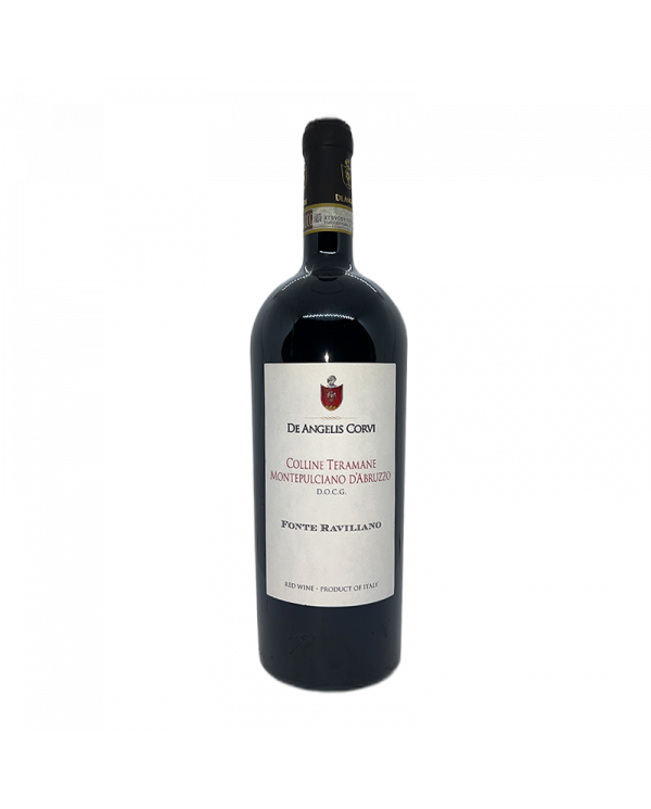 Rode wijnen  Fonte Raviliano Montepulciano D'Abruzzo DOCG 2018 Magnum - De Angelis Corvi 46,50 â‚¬ Rode wijnen  Fonte Raviliano Montepulciano D'Abruzzo DOCG 2018 Magnum - De Angelis Corvi 46,50 â‚¬