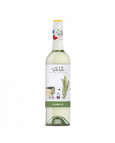 Witte Wijnen  Pecorino Terre di Chieti I.G.T. 2022 With Love Pecorino e Fave - Torri Cantine 5,10 â‚¬ Witte Wijnen  Pecorino Terre di Chieti I.G.T. 2022 With Love Pecorino e Fave - Torri Cantine 5,10 â‚¬