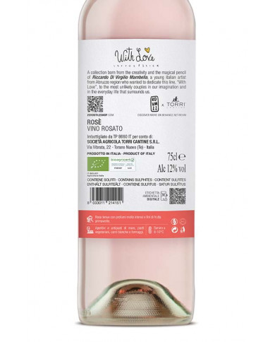Rosé-Weine  Rosè Vino Rosato 2022 With Love Carrot & Stick - Torri Cantine 5,10 â‚¬ Rosé-Weine  Rosè Vino Rosato 2022 With Love Carrot & Stick - Torri Cantine 5,10 â‚¬