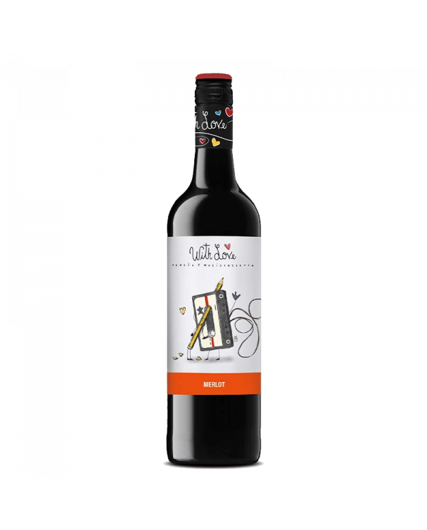 Rode wijnen  Merlot Vino Rosso 2021 With Love Pencil & Musiccassetta - Torri Cantine 4,76 â‚¬ Rode wijnen  Merlot Vino Rosso 2021 With Love Pencil & Musiccassetta - Torri Cantine 4,76 â‚¬
