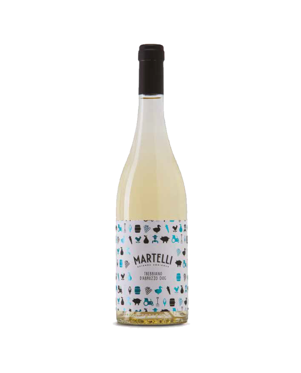 Vini Bianchi  Trebbiano d’Abruzzo Doc 2021 - Cantina Martelli 6,15 €