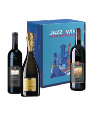 Vini Rossi  Jazz & Wine Montalcino: Brunello di Montalcino - Brunello Poggio alle Mura - Spumante Metodo Classico - Banfi 108...