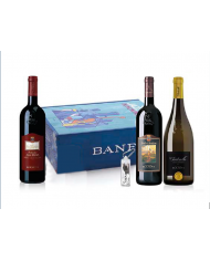 Vini Rossi  Cassetta Jazz & Wine in Montalcino: Brunello - Poggio alle Mura · Rosso di Montalcino - Fontanelle Chardonnay Tos...