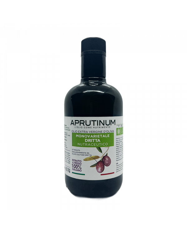 Extra Virgin Olive Oil  Olio Extravergine di Oliva Biologico Monovarietale dritta di Loreto Nutraceutico - Aprutinum 10,78 â‚¬ Extra Virgin Olive Oil  Olio Extravergine di Oliva Biologico Monovarietale dritta di Loreto Nutraceutico - Aprutinum 10,78 â‚¬
