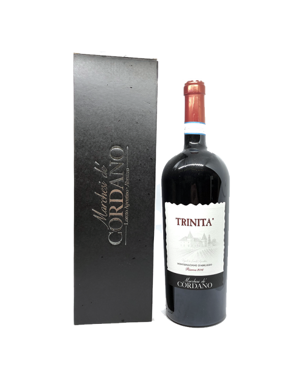 Rode wijnen  TRINITA’ Montepulciano D’Abruzzo DOC 2019 Riserva Magnum - Marchesi de Cordano 36,36 â‚¬ Rode wijnen  TRINITA’ Montepulciano D’Abruzzo DOC 2019 Riserva Magnum - Marchesi de Cordano 36,36 â‚¬